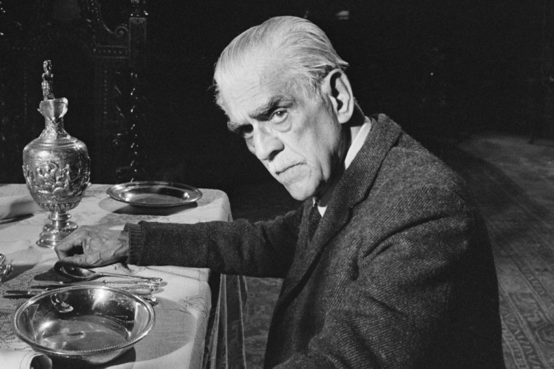 Boris Karloff: Έγινε διάσημος από τον εμβληματικό ρόλο του «Φρανκεστάιν». 
